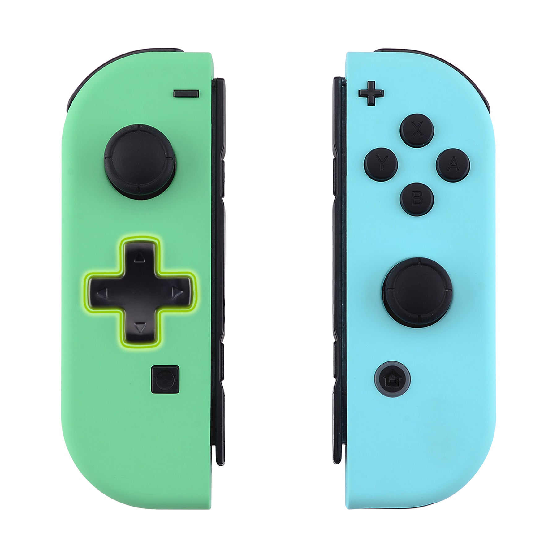 eXtremeRate Mint Green & Heaven Blue for Joycon Handheld