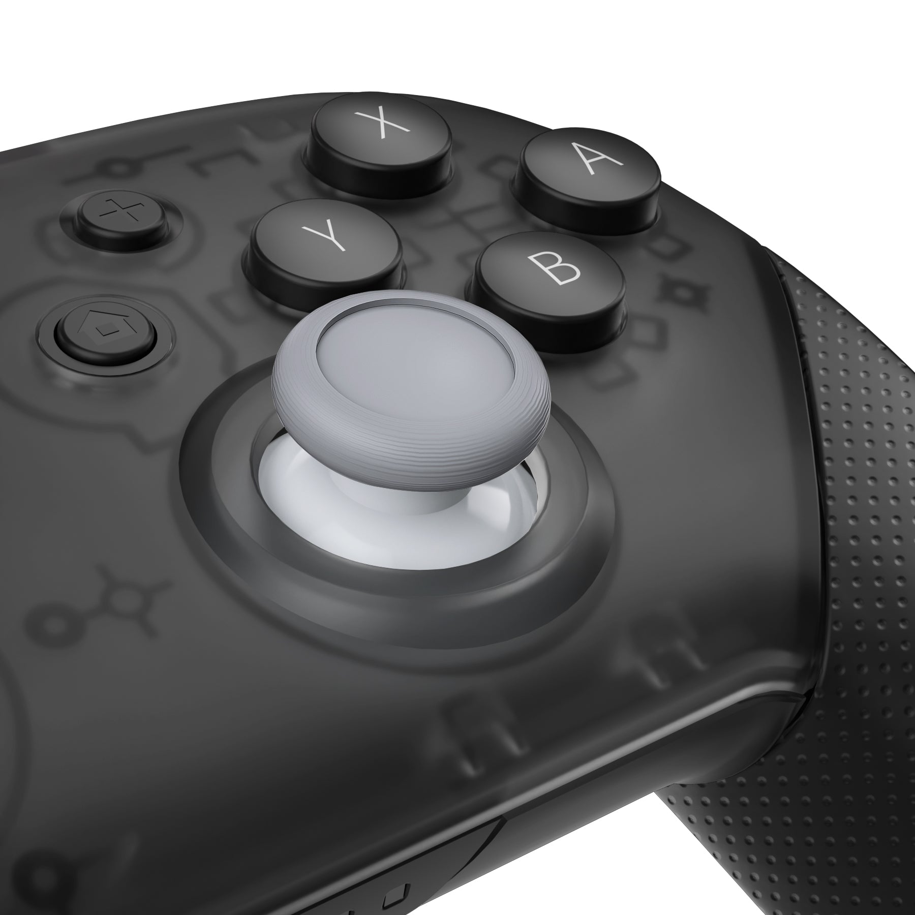 eXtremeRate Robot White & New Hope Gray Replacement 3D Joystick