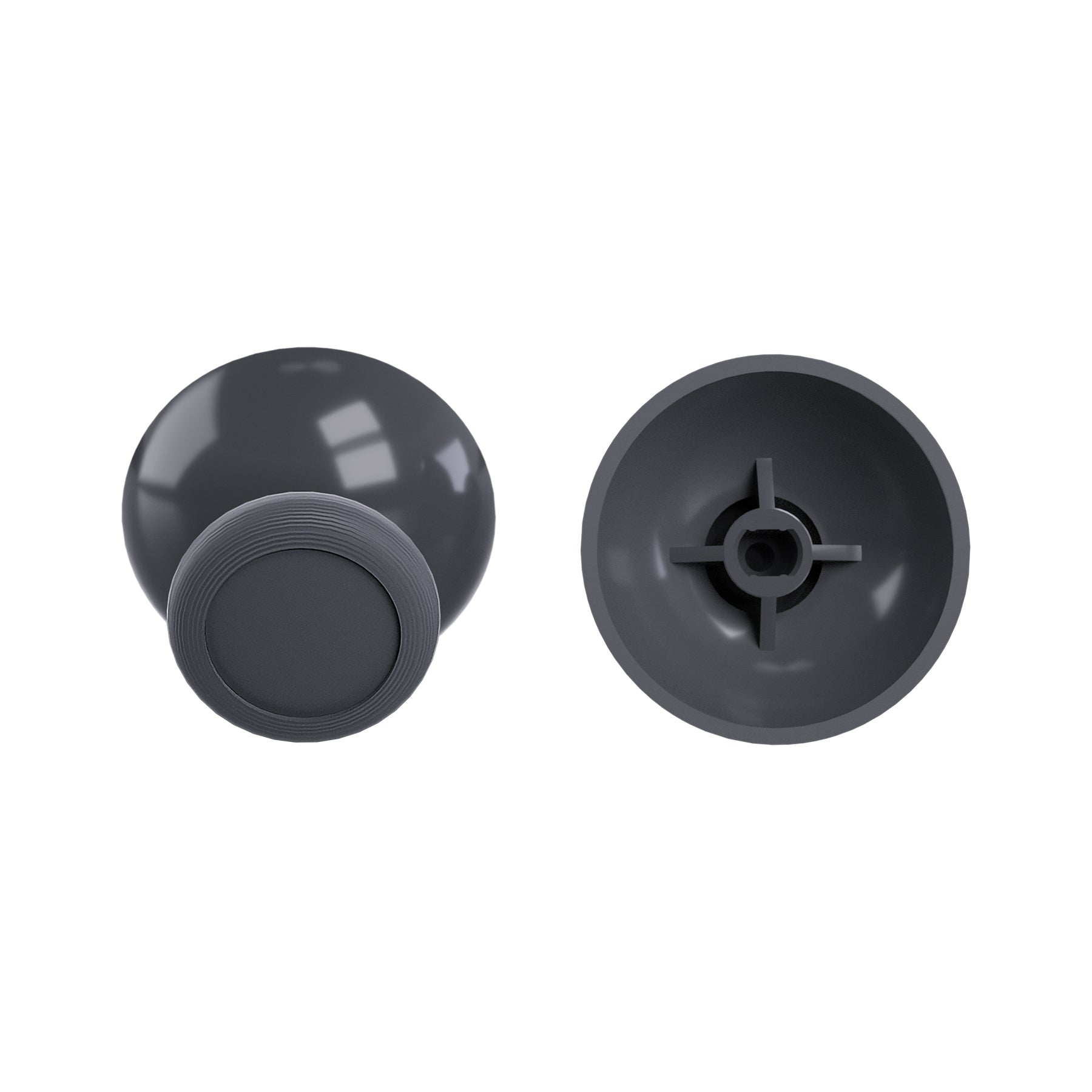 eXtremeRate Classic Gray Replacement 3D Joystick Thumbsticks