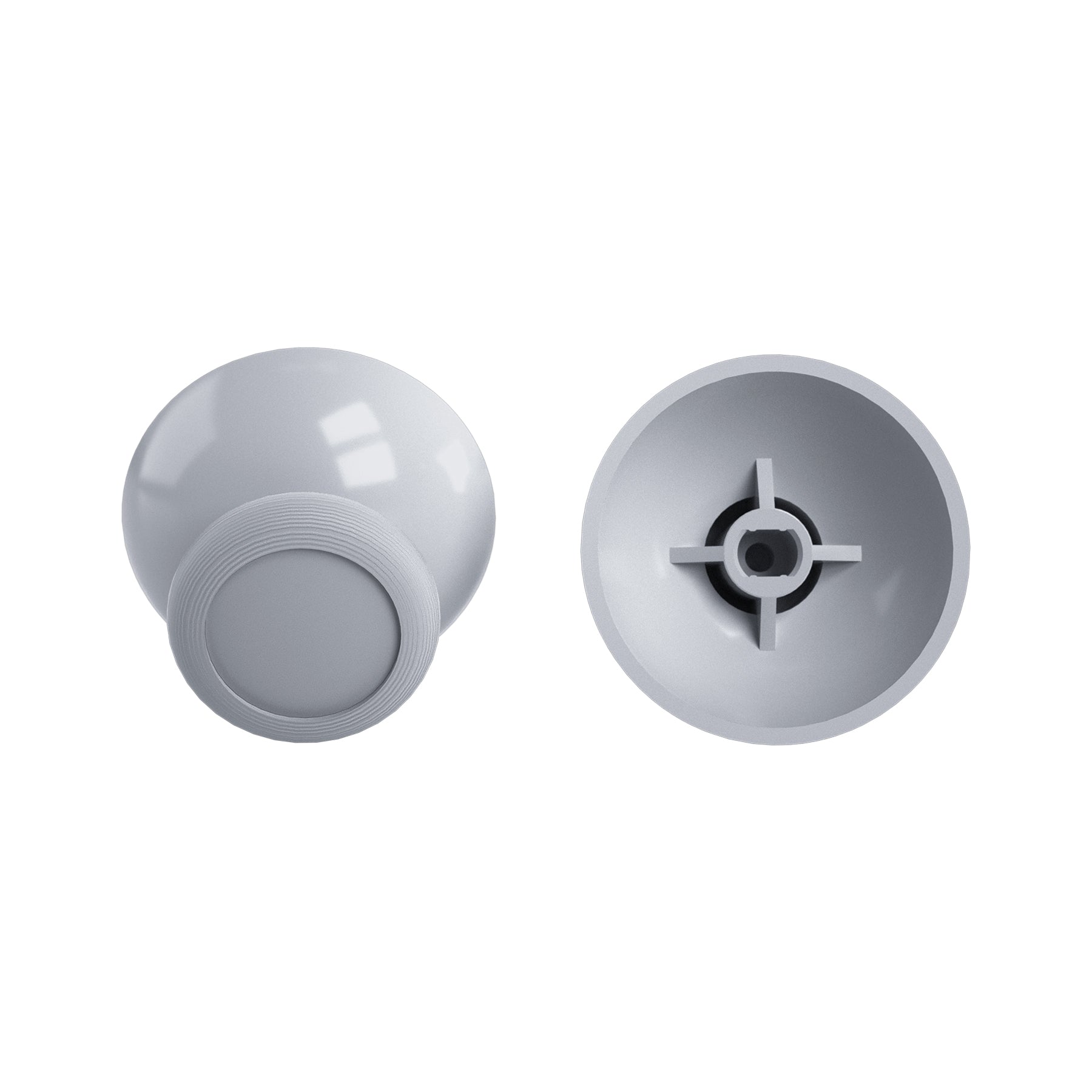 eXtremeRate New Hope Gray Replacement 3D Joystick Thumbsticks