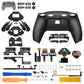 eXtremeRate SPARK Back Paddles Kit with OLED Display & Clicky Trigger Stops & Ergonomic Grips for PS5 Controller BDM-010/020 - Rubberized Black