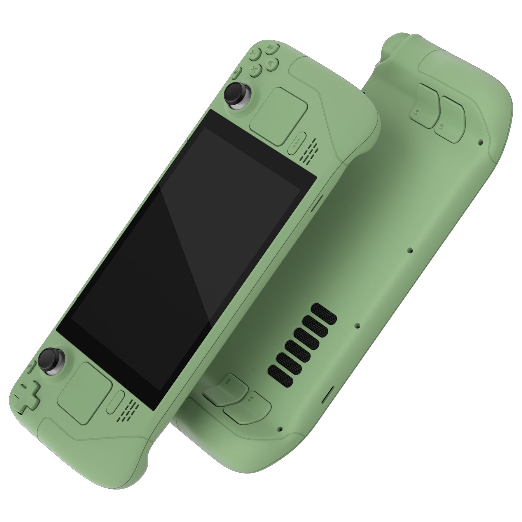 ミトラデッキ eXtremeRate Matcha Green Custom Faceplate Back Plate Shell for