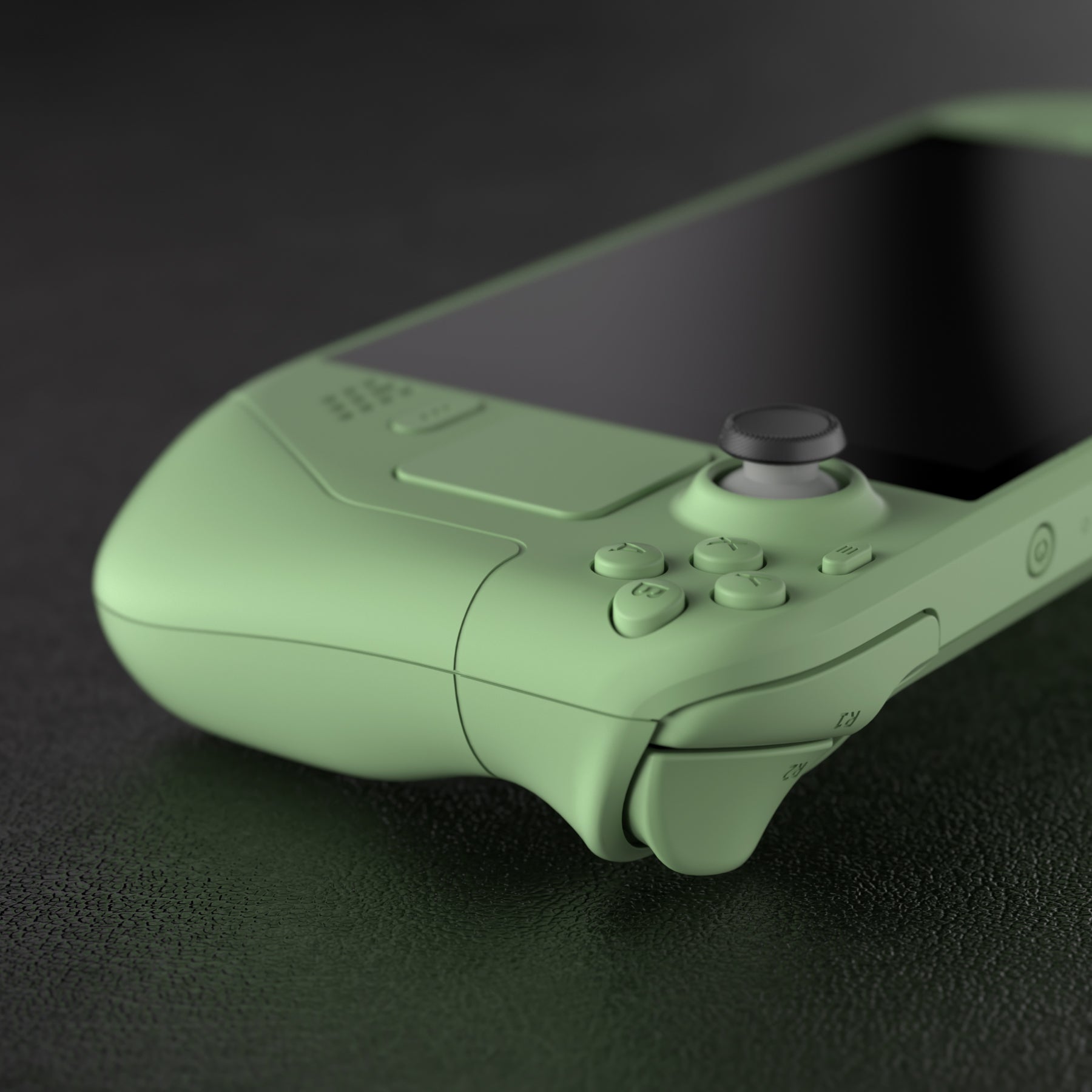 eXtremeRate Matcha Green Custom Faceplate Back Plate Shell for