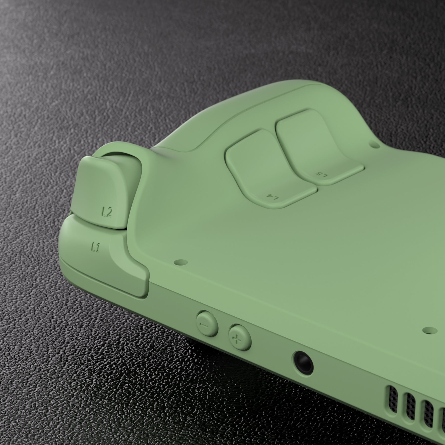 eXtremeRate Matcha Green Custom Faceplate Back Plate Shell for