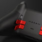 eXtremeRate Retail Metalic Scarlet Red 6in1 Replacement Interchangeable Swift Back Paddles for Xbox One Elite & Elite Series 2 Controller