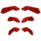 eXtremeRate Retail Metalic Scarlet Red 6in1 Replacement Interchangeable Swift Back Paddles for Xbox One Elite & Elite Series 2 Controller