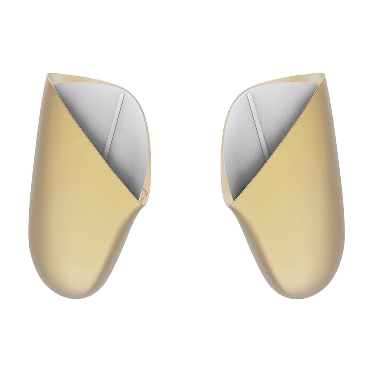 Replacement Handle Grips Shell for Nintendo Switch Pro Controller - Metallic Champagne Gold eXtremeRate
