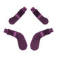 eXtremeRate Retail 4 pcs Metallic Grape Replacement Stainless Steel Paddles for Xbox One Elite Controller Seies 2 - IL315