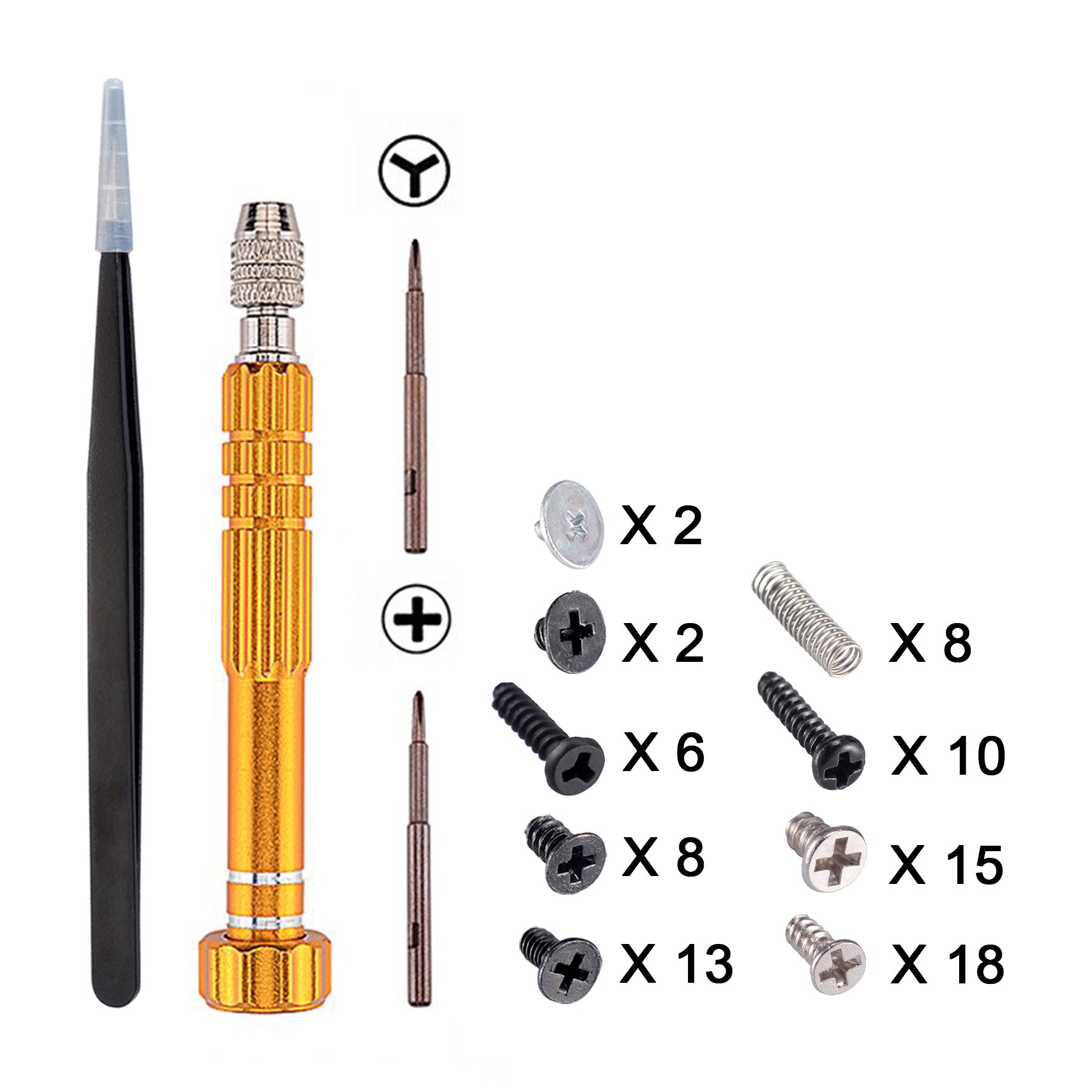Full Repair Tools Tri-wing Screwdriver & Cross Screwdriver