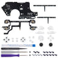 eXtremeRate Multi-Colors Luminated Button DTFS LED Kit for NS Switch Pro Controller - White