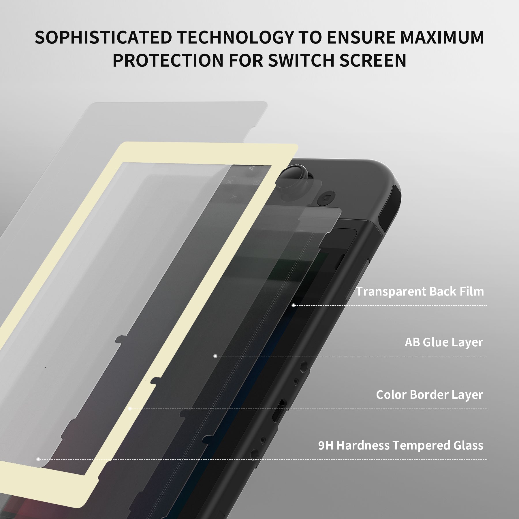 eXtremeRate Screen Protector for Nintendo Switch - Thumbnail 3