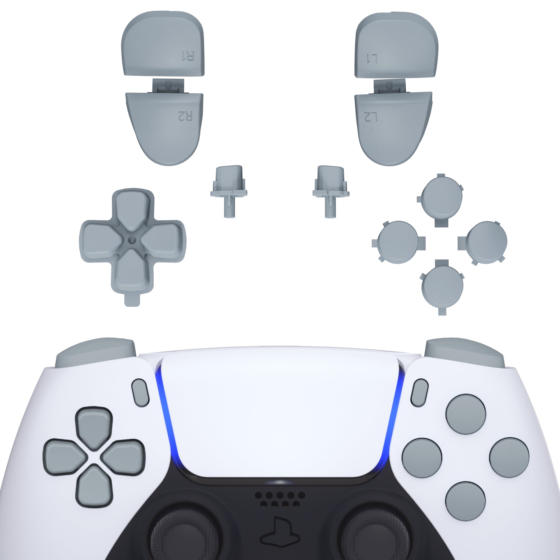 ブレステーション5 11in1 Full Set Buttons for PS5 Controller BDM-030/040/050/060