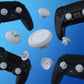 eXtremeRate EDGE Sticks Replacement Interchangeable Thumbsticks for PS5 & PS5 Edge & PS4 All Model Controllers - Solid White