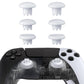 eXtremeRate EDGE Sticks Replacement Interchangeable Thumbsticks for PS5 & PS5 Edge & PS4 All Model Controllers - Robot White
