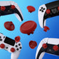 eXtremeRate EDGE Sticks Replacement Interchangeable Thumbsticks for PS5 & PS5 Edge & PS4 All Model Controllers - Carmine Red