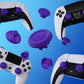eXtremeRate EDGE Sticks Replacement Interchangeable Thumbsticks for PS5 & PS5 Edge & PS4 All Model Controllers - Purple