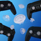 eXtremeRate EDGE Sticks Replacement Interchangeable Thumbsticks for PS5 & PS5 Edge & PS4 All Model Controllers - Clear