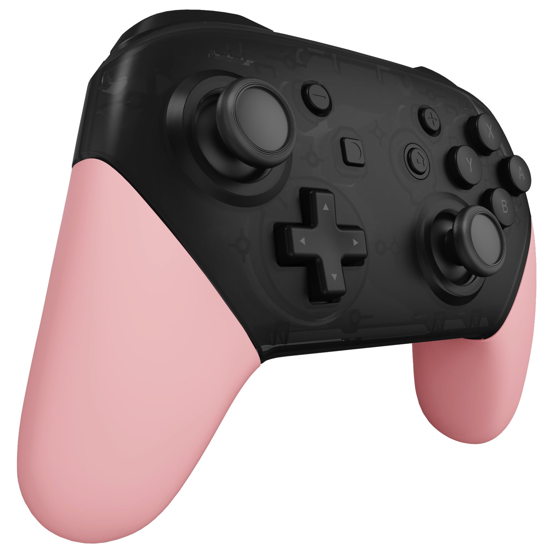 eXtremeRate Puffy Pink Replacement Handle Grips for Nintendo