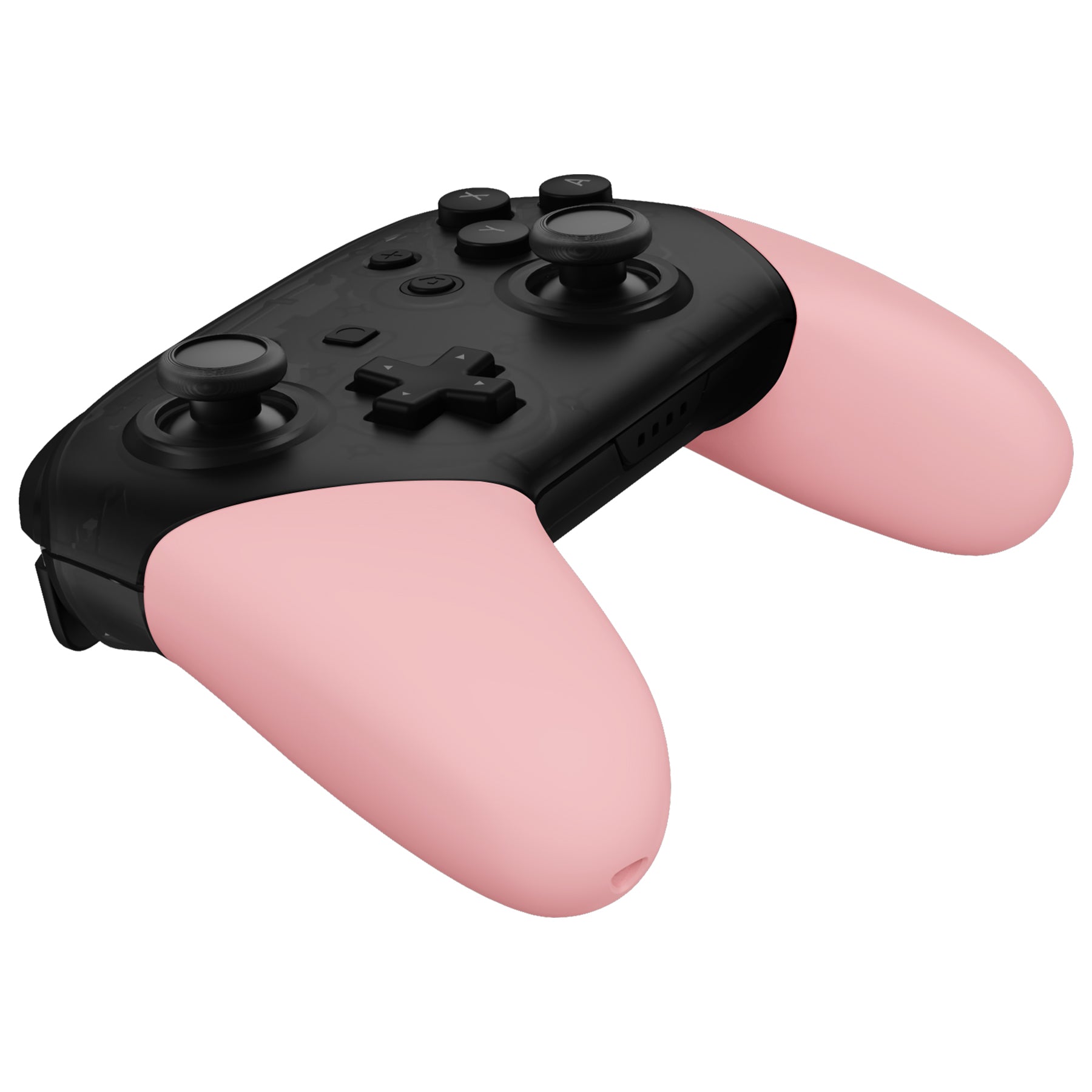 eXtremeRate Puffy Pink Replacement Handle Grips for Nintendo