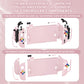 eXtremeRate DIY Replacement Full Set Shells with Buttons for Nintendo Switch 2 - Deluxe Version - Cherry Blossoms Pink