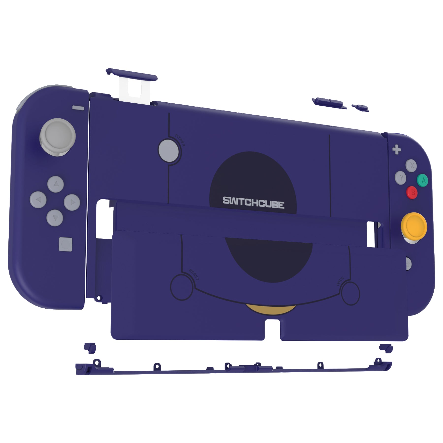eXtremeRate Custom Replacement Full Set Shell with Buttons for