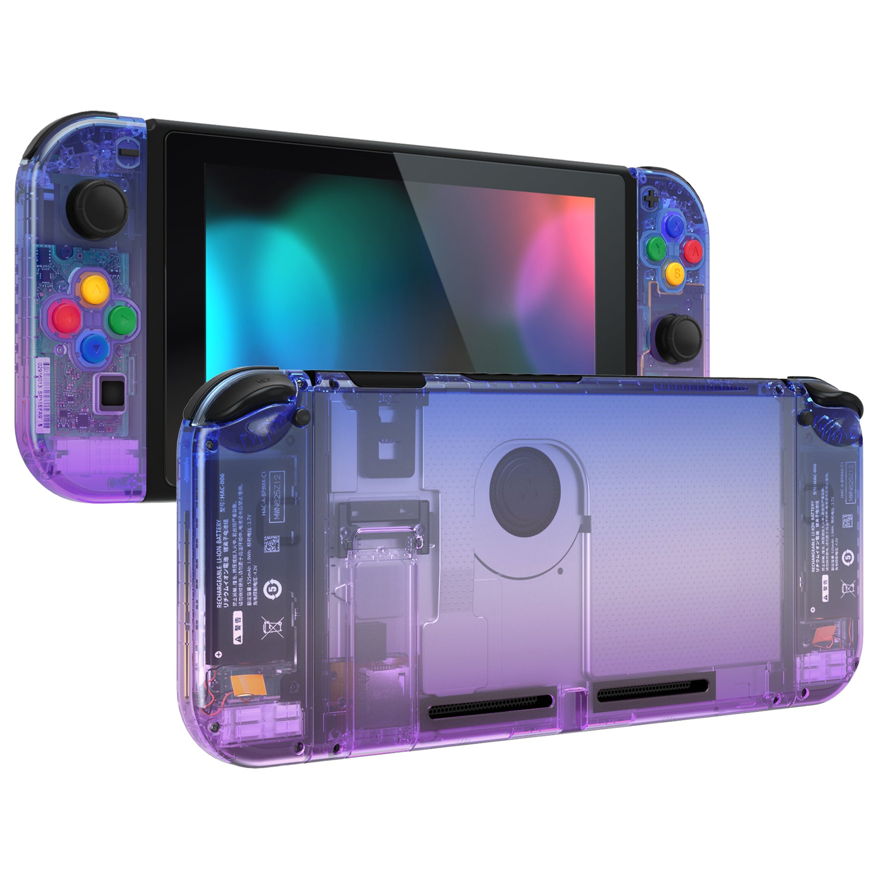 eXtremeRate Back Plate for Nintendo Switch Console, Handheld