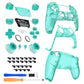 eXtremeRate Replacement Full Set Shells with Buttons Compatible with PS5 Controller BDM-030/040/050 - Emerald Green