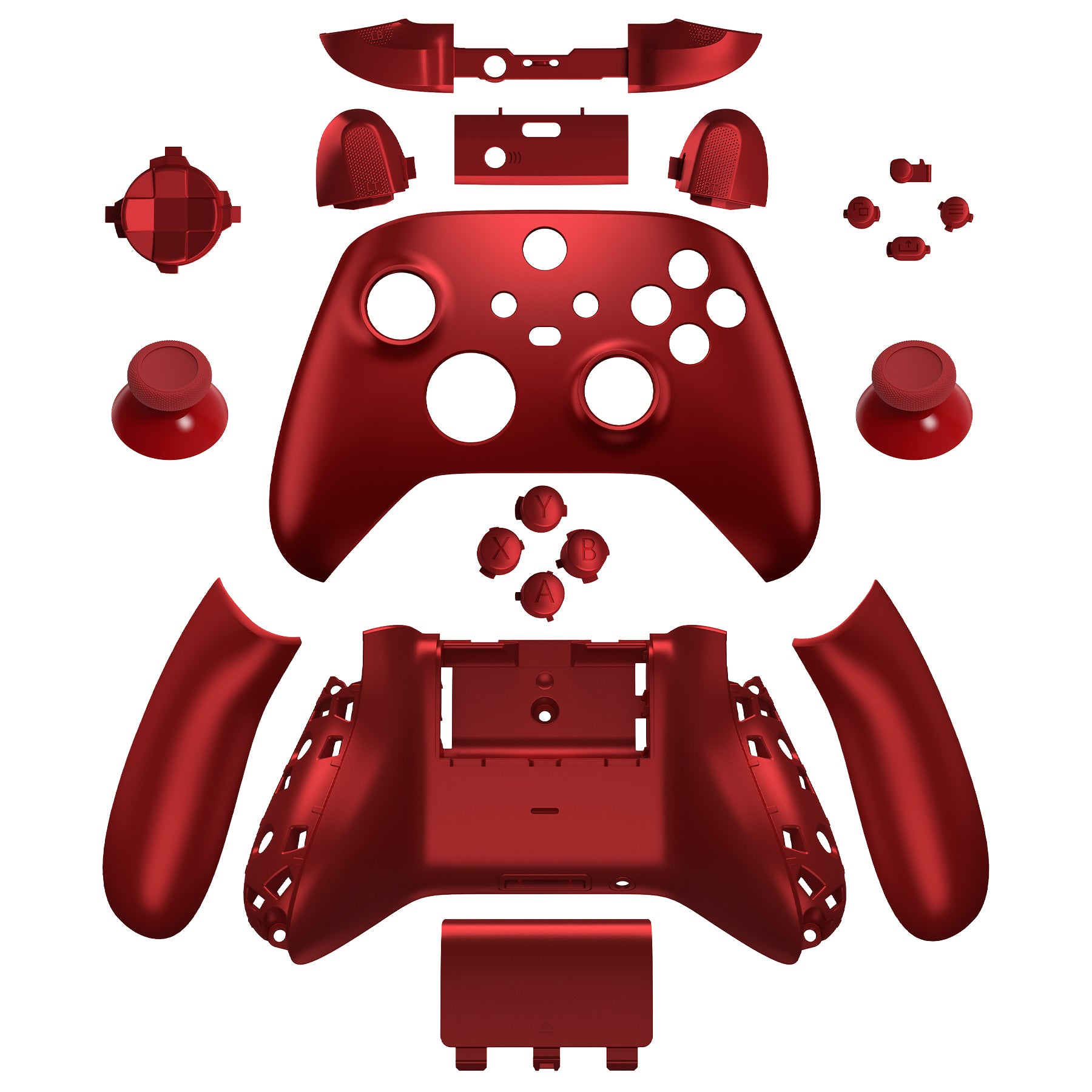 eXtremeRate Full Set Housing Shell Case with Buttons for Xbox