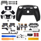 eXtremeRate RISE4 Plus MAX Back Paddles Kit with Clicky Trigger Stops & Rubberized Grip for PS5 Controller BDM-010/020 - Black