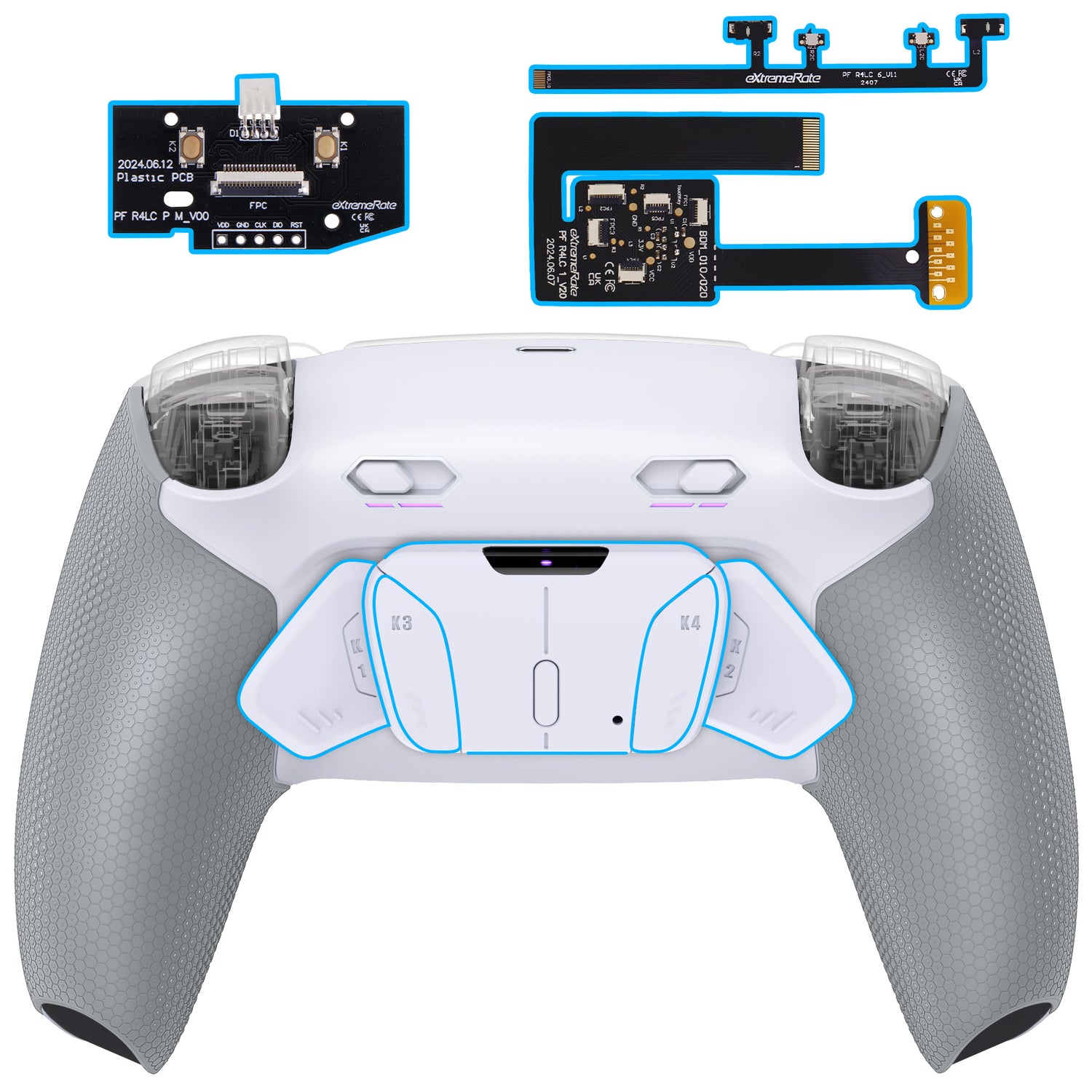 RISE & RISE4 Plus MAX Back Paddles Kit for PS5 Controller BDM-010/020
