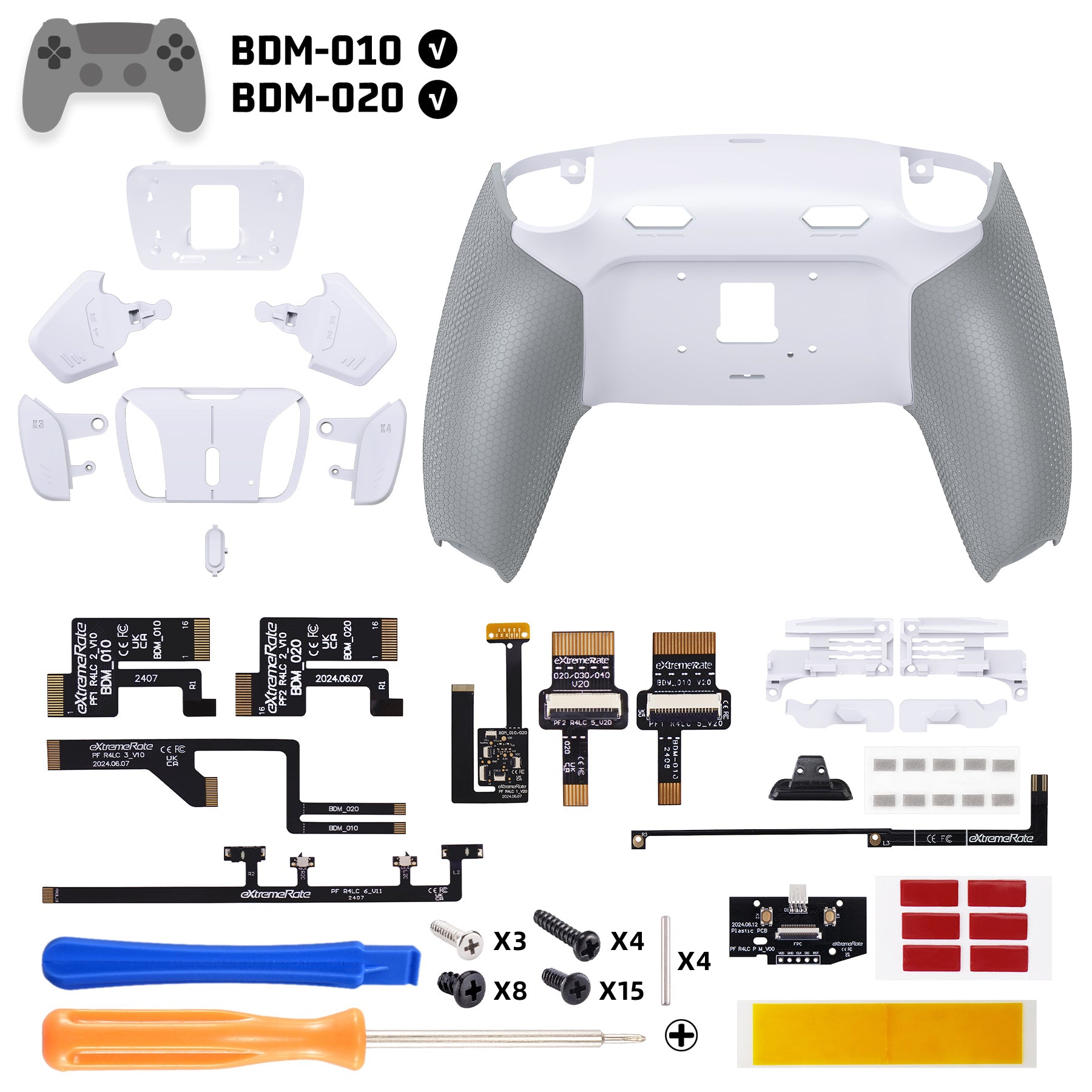 （PADDLEOUT様）専用ページです 5体セット eXtremeRate RISE4 Plus MAX Back Paddles Kit with Clicky Trigger