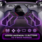 eXtremeRate Real Metal Buttons (RMB) Version SPARK Back Paddles Kit for PS5 Controller BDM-010/020