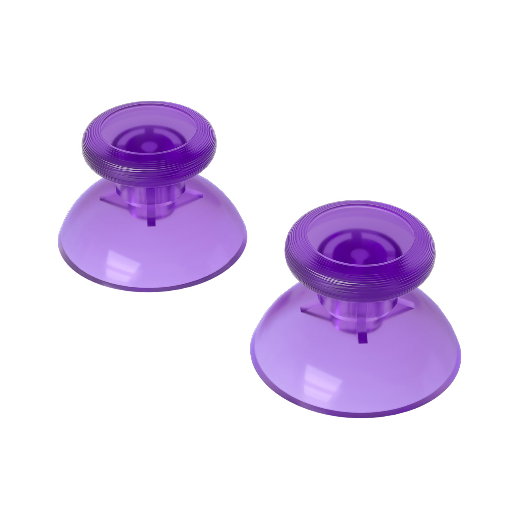 eXtremeRate Clear Atomic Purple Replacement 3D Joystick