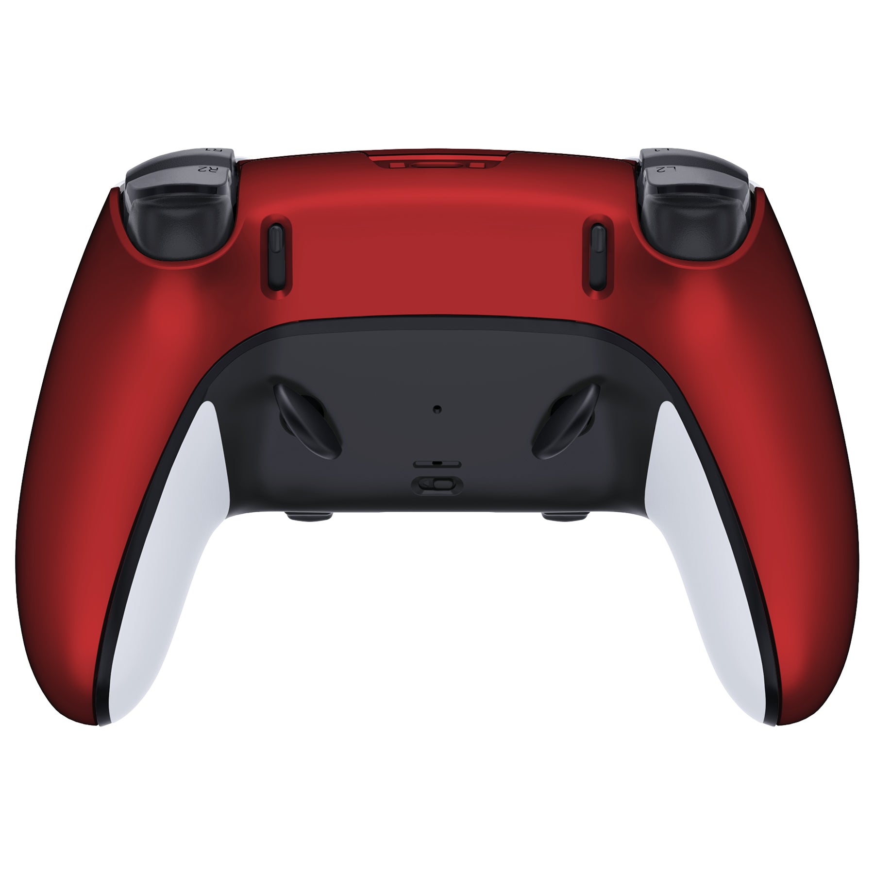 Replacement Back Housing Bottom Shell Compatible with PS5 Edge Controller - Scarlet Red eXtremeRate