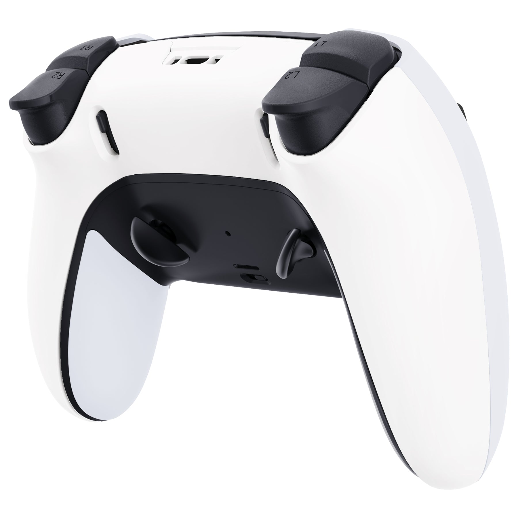 eXtremeRate White Custom Back Housing Bottom Shell Compatible with