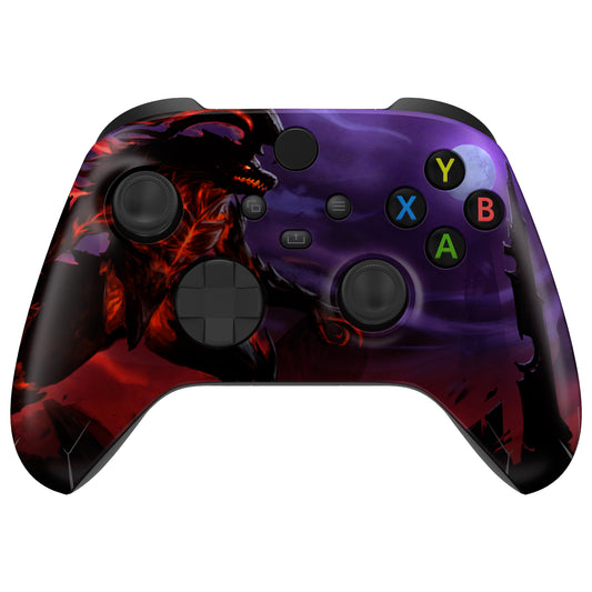 Replacement Faceplate Front Housing Shell for Xbox Series X & S Controller - Dragon King eXtremeRate