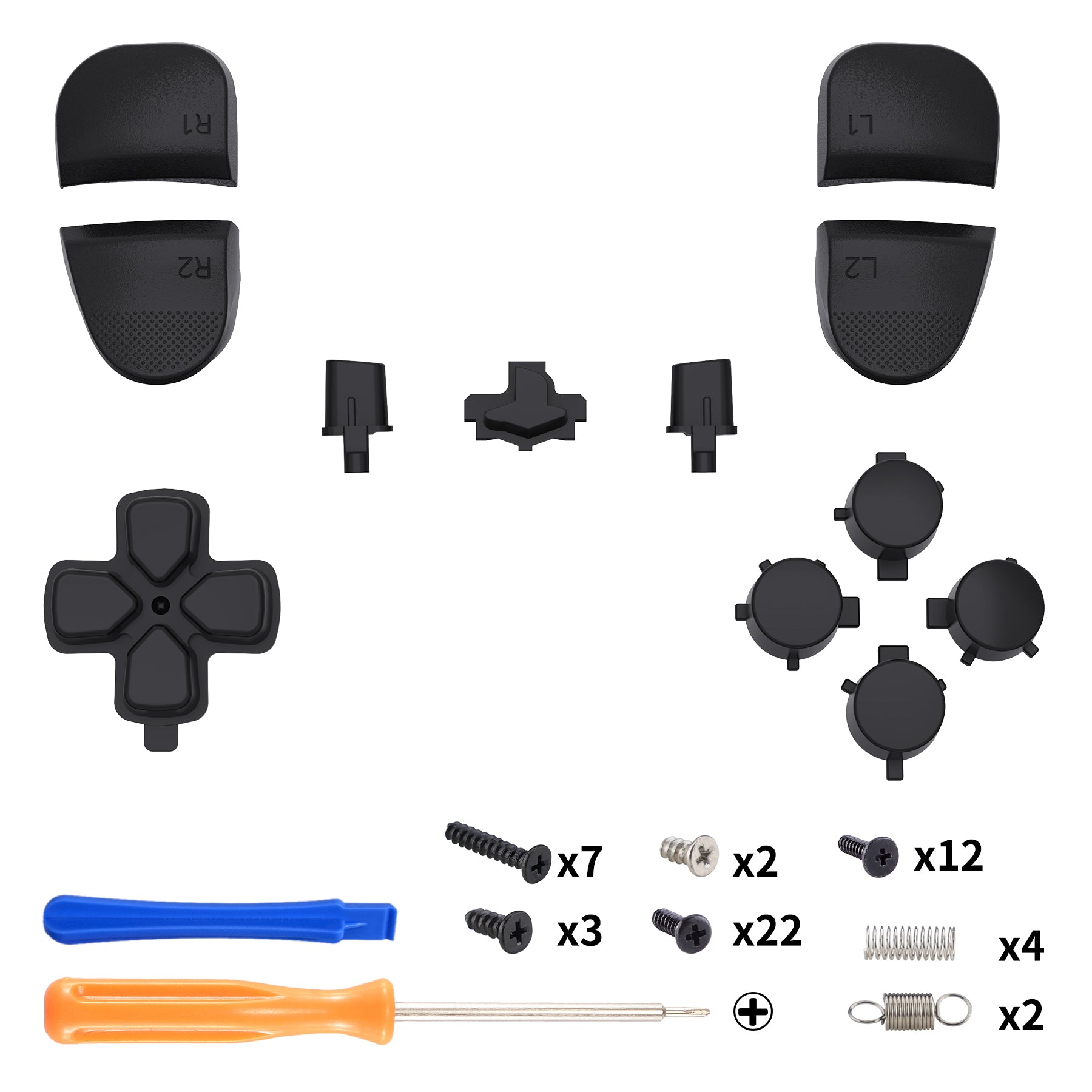 eXtremeRate Replacement D-pad R1 L1 R2 L2 Triggers Share Options