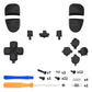 Replacement Full Set Buttons Compatible with PS5 Edge Controller - Black eXtremeRate