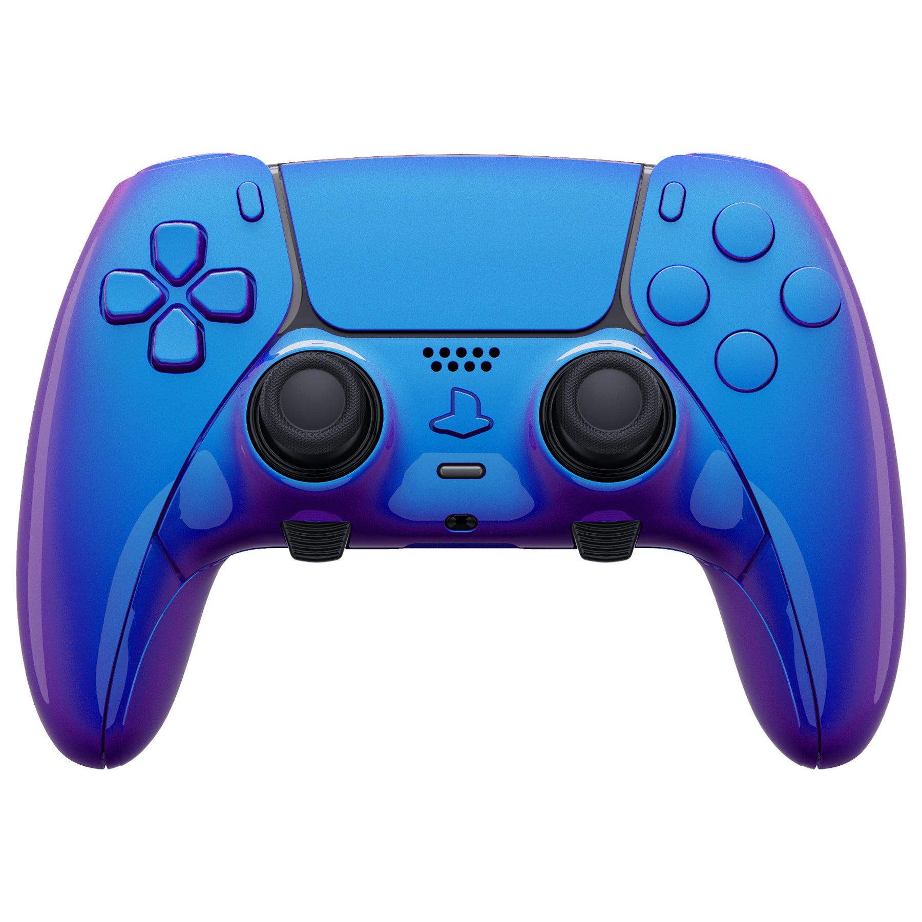 eXtremeRate Chameleon Purple Blue Full Set Housing Shell with