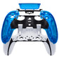 Replacement Left Right Front Housing Shell with Touchpad Compatible with PS5 Edge Controller - Clear Blue eXtremeRate