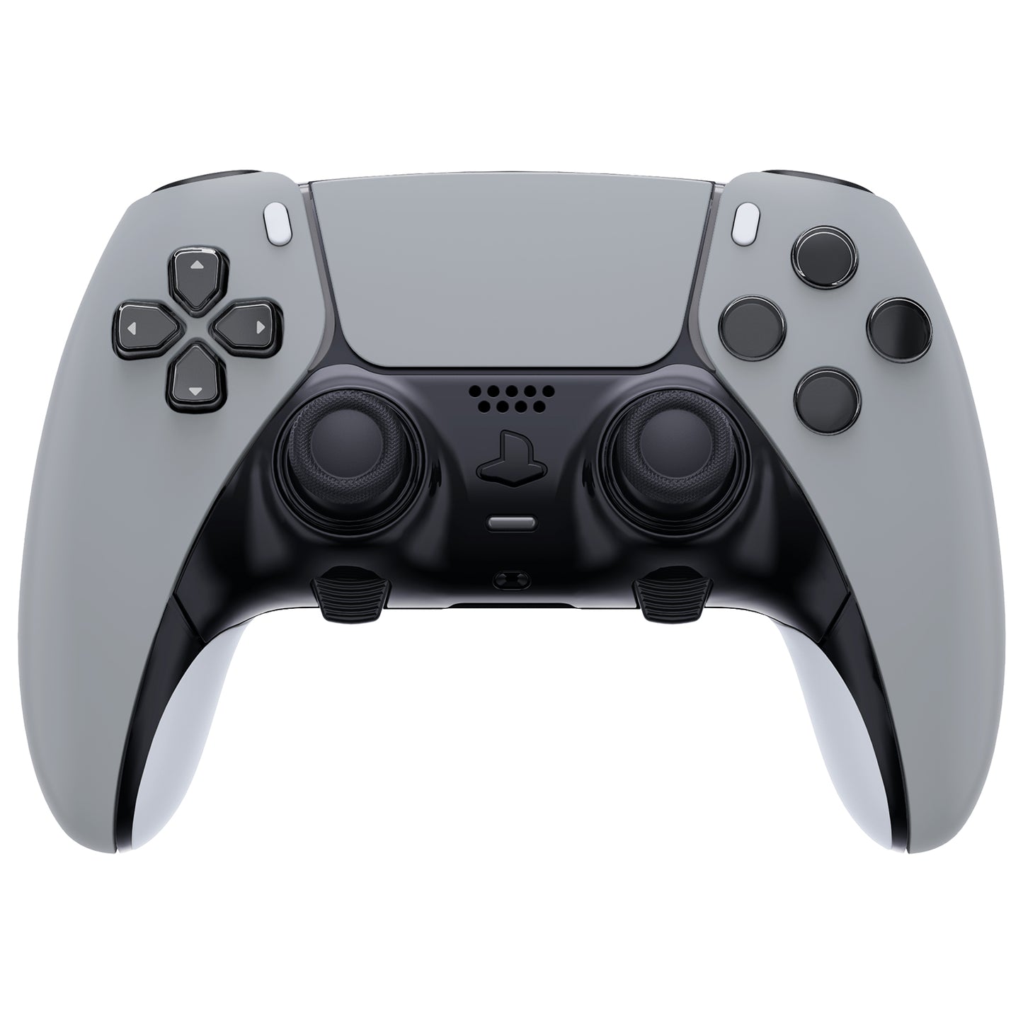 Replacement Left Right Front Housing Shell with Touchpad Compatible with PS5 Edge Controller - New Hope Gray eXtremeRate