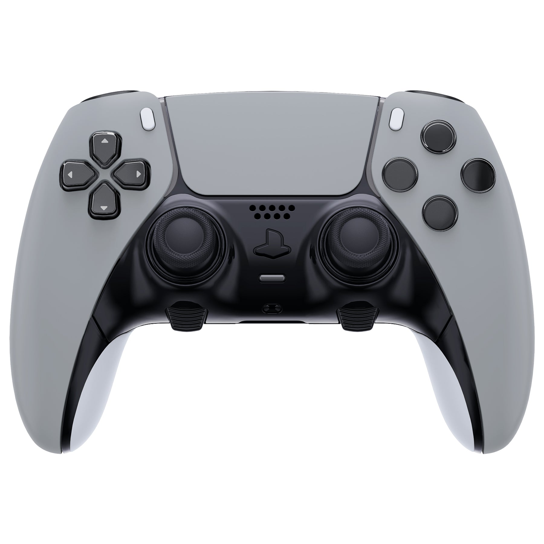 Replacement Left Right Front Housing Shell with Touchpad Compatible with PS5 Edge Controller - New Hope Gray eXtremeRate