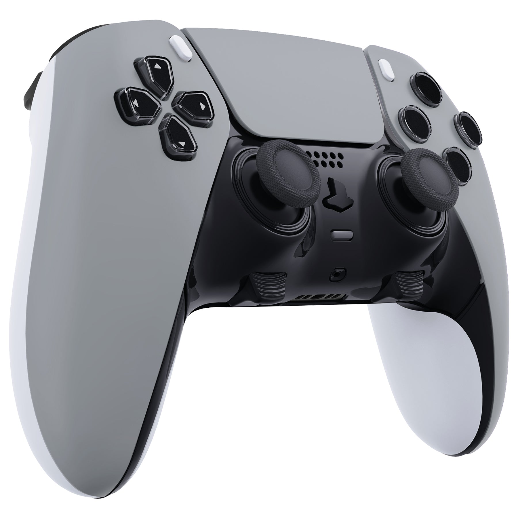 Replacement Left Right Front Housing Shell with Touchpad Compatible with PS5 Edge Controller - New Hope Gray eXtremeRate