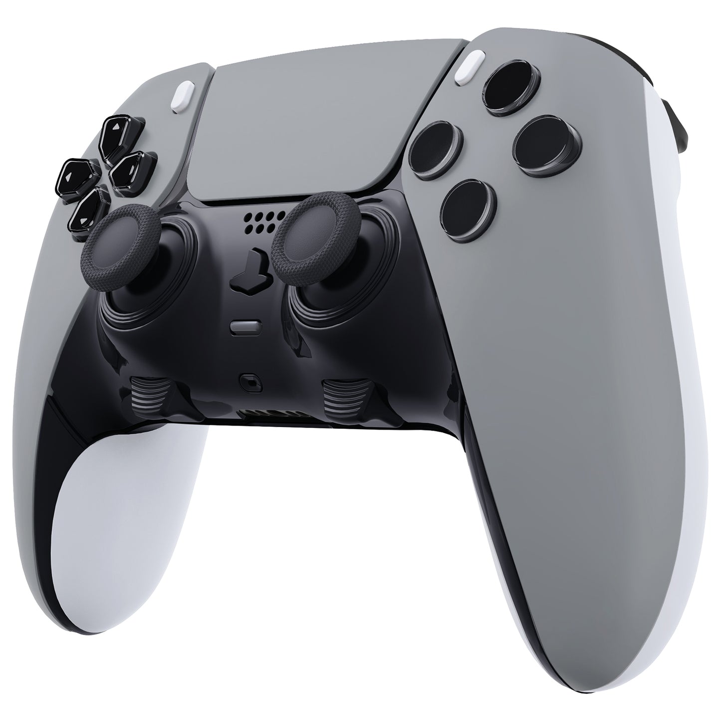 Replacement Left Right Front Housing Shell with Touchpad Compatible with PS5 Edge Controller - New Hope Gray eXtremeRate