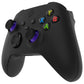 Replacement Thumbsticks for Xbox Series X/S Controller &  Xbox One X/S Controller & Xbox One Standard Controller & Xbox One Elite Controller - Purple & Black eXtremeRate