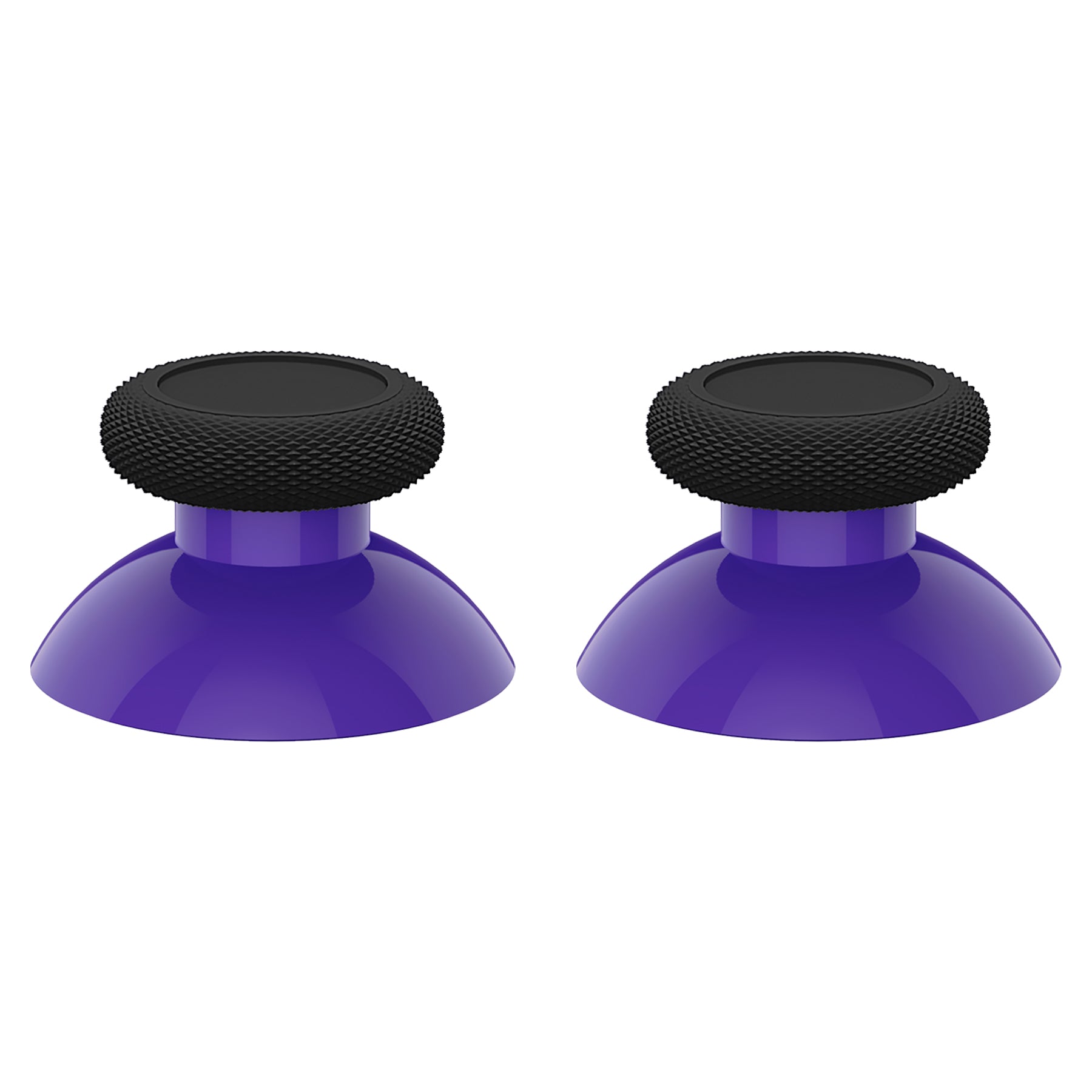 eXtremeRate Purple & Black Replacement Thumbsticks for for Xbox