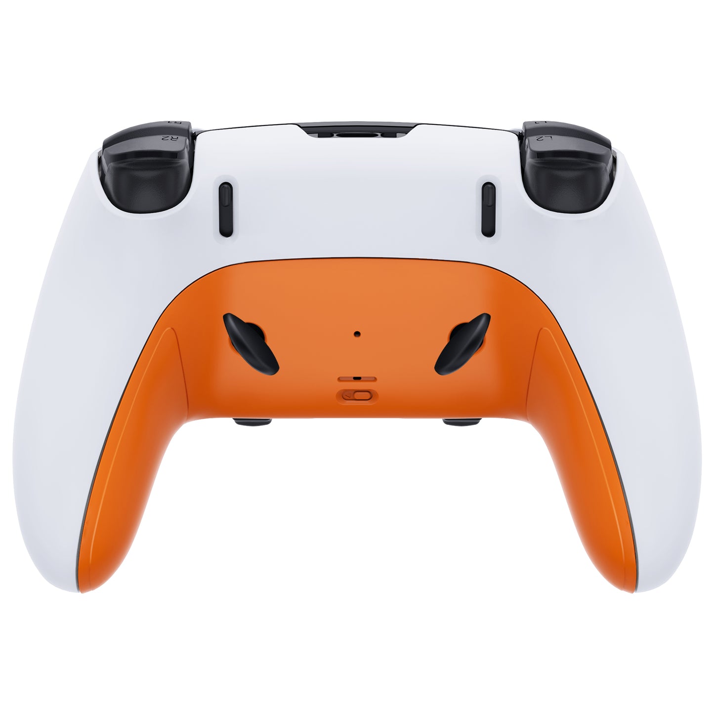 Replacement Top Bottom Decorative Trim Shell Compatible with PS5 Edge Controller - Orange eXtremeRate