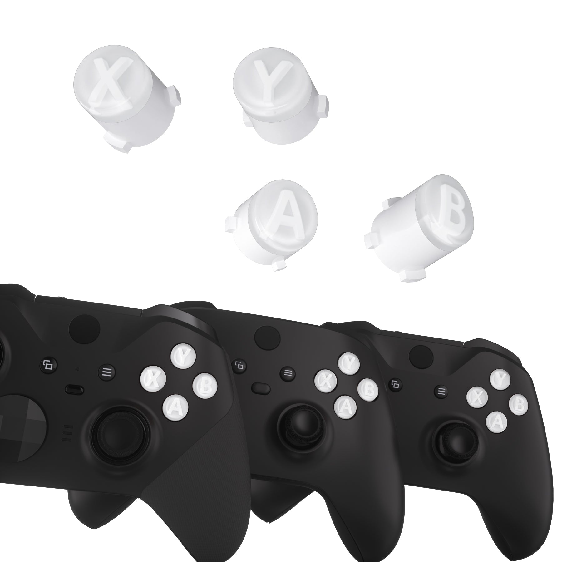 eXtremeRate Replacement Custom ABXY Action Buttons for Xbox Series