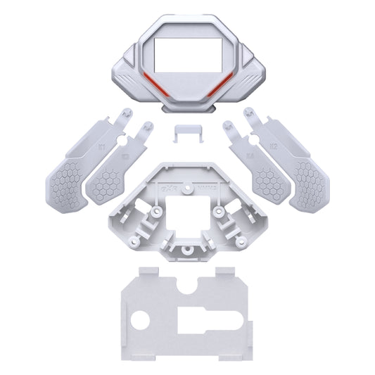 eXtremeRate Replacement K1 K2 K3 K4 Back Paddles for eXtremeRate SPARK Back Paddles Kit, Compatible with PS5 Controller - Solid White