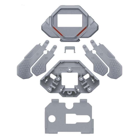 eXtremeRate Replacement K1 K2 K3 K4 Back Paddles for eXtremeRate SPARK Back Paddles Kit, Compatible with PS5 Controller - New Hope Gray
